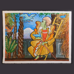 Howard Besnia: Surreal Bird Woman